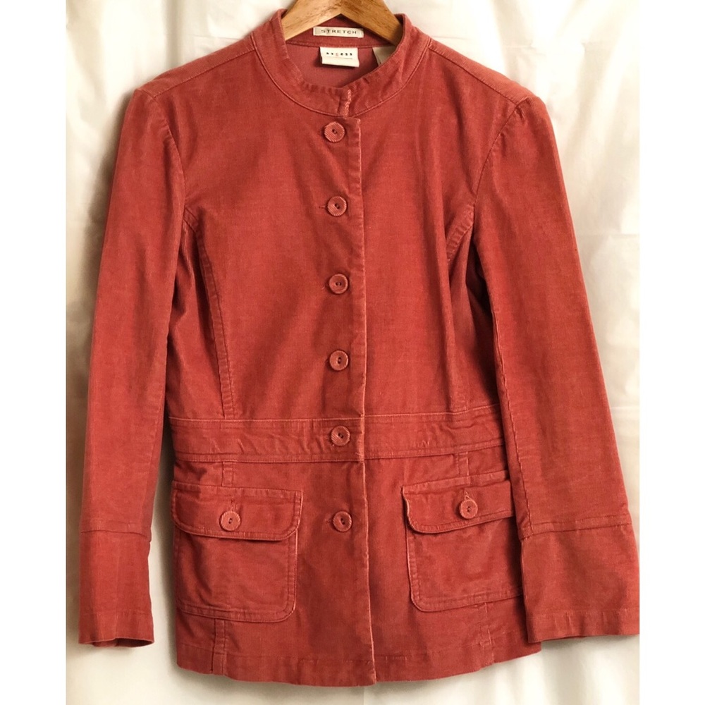 Corduroy jacket Salmon Pink excellent condition